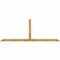 Ekena Millwork Portland Rough Sawn Timber Gable Bracket, Western Red Cedar, 108"W x 40"H x 4"D x 4"F, 9/12 Pitch GBW108X40X0404POR00RWR - alternate 1